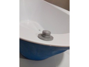 hoppop baignoire bébé plug la salle de bains bouchon fiche 3d print model - Mito3D