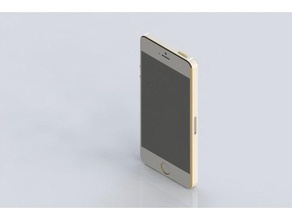 das iphone 5s Handy apple 5 3d print model - Mito3D