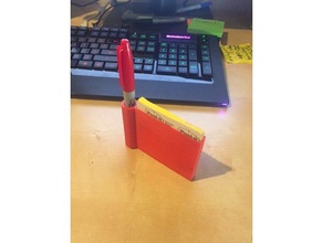 post holder containers pen pocket 3d print model - Mito3D