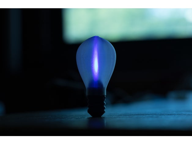 la lampadina oggetti di scena lampada luce una spia 3D print model - Mito3D