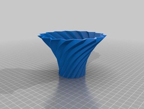 point vase decor customized 3d print model - Mito3D