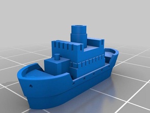 ticket ride rails sails ship toy & game accessories 3d print model - Mito3D