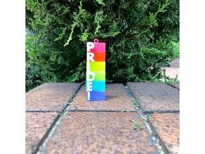 el orgullo del arco iris rompecabezas puzzles gay de puzzle 3d print model - Mito3D