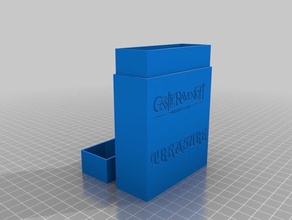 tesoro scatola di carta il castello ravenloft, gioco da tavolo giochi su misura ravenloft 3d print model - Mito3D