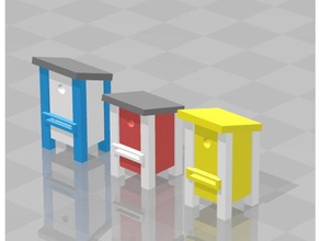 Bienenstock h0-Maßstab Gebäude & Strukturen Modelleisenbahnen 3d print model - Mito3D