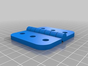 mi personalizados paramétrico de la bisagra partes personalizado 3d print model - Mito3D