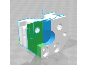 e3d Volkan ender 4 mount karıştırın 3d yazıcı parçaları creality 3d print model - Mito3D