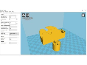 kleine tape dispenser tools 3d print model - Mito3D