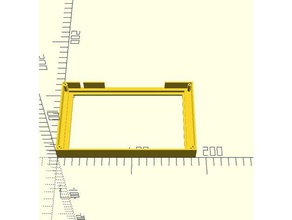 tigerboy gabinete de tft 7 polegadas pollin ep-0084 eletrônica 3d print model - Mito3D