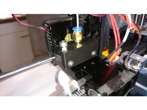 anet plaka holding alanında bowden a6 3d baskı yükseltme monte edin fusion360 3d print model - Mito3D