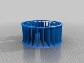 240mm blower fan replacement parts airconditioner 3d print model - Mito3D