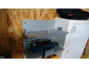 rack measurement equipment tool holders & boxes lab 3d print model - Mito3D