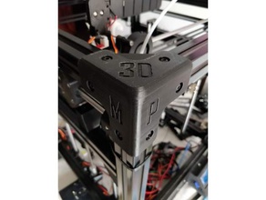 3030 ekstruzyon köşe hiperküp evo 3d yazıcı aksesuarları 3d print model - Mito3D