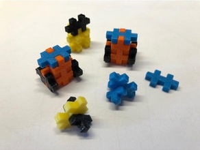 plus-plus-block Bau-Spielzeug bauen Bausteine Dänisch dansk lego plus plusplus 3d print model - Mito3D