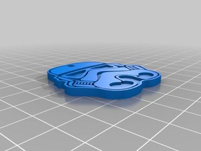 storm trooper portachiavi keychain di star wars 3d print model - Mito3D