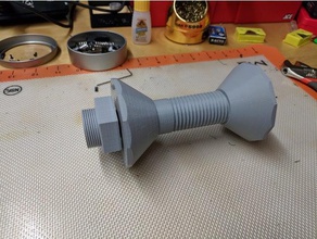 duplicator 6 spool holder 3d printer parts filament monoprice ultimate wanhao 3d print model - Mito3D