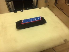 snickers bar La stampa 3d hangry 3d print model - Mito3D