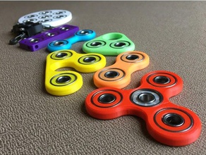 fidget spinner toys & games 3d slash bearing desktop fidgetspinner hand toy kids 3d print model - Mito3D