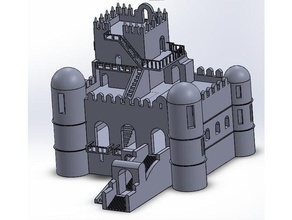 fasil castel ethiopie L'impression 3d 3d print model - Mito3D