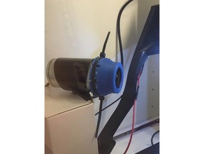 fisheye objectif de montage Imprimante 3d accessoires lentille la webcam 3d print model - Mito3D