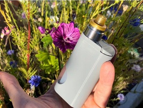 squonk-mod 18650 22mm unregulated switchfed diy squonk squonker mod vape 3d print model - Mito3D