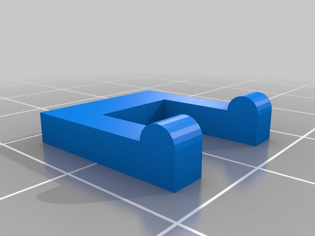commodore c64 breadbin roto parte posterior de la funda clip reemplazo equipo revisión retro 3D print model - Mito3D