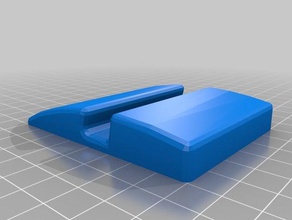 simples celular dock telefone 3d print model - Mito3D