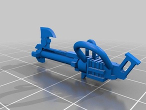 necron gauss esfolador de proxy adereços 3d print model - Mito3D