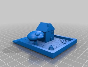 mini maison de stress test L'impression 3d tests 3d print model - Mito3D
