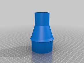 vacuum dust collector nozzle creator machine tools customized 3d print model - Mito3D