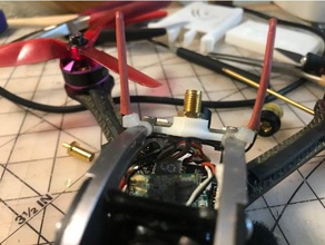 furibee x215 pro inserção de montagem da antena r c veículos drone fpv quadcopter 3d print model - Mito3D