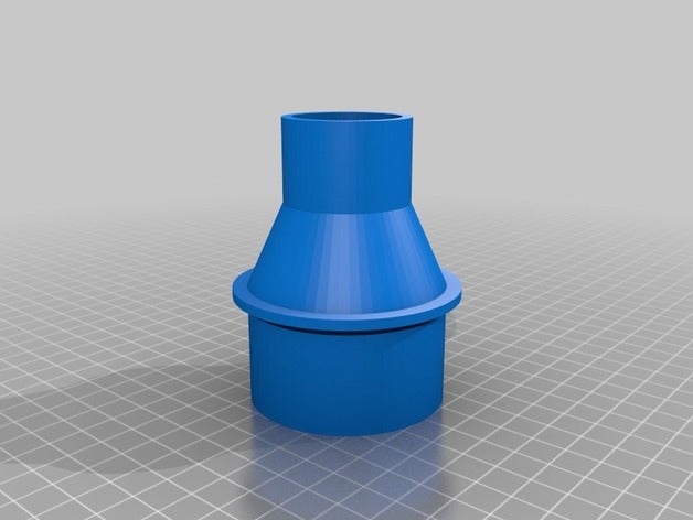 cyclone aldi vacuum hoze parts customized 3D print model - Mito3D