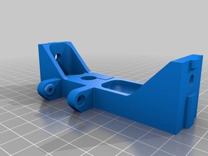 hypercube evolution hevo idler 100mm spacer 3d printer parts 3d print model - Mito3D