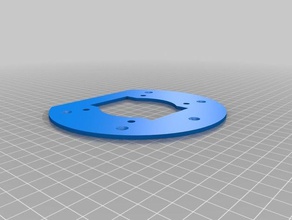base plate skil 1830 router parts 3d print model - Mito3D