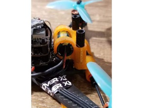 xhover b-roll micro hd condensador de titular r c vehículos el esc fpv quad tpu 3d print model - Mito3D