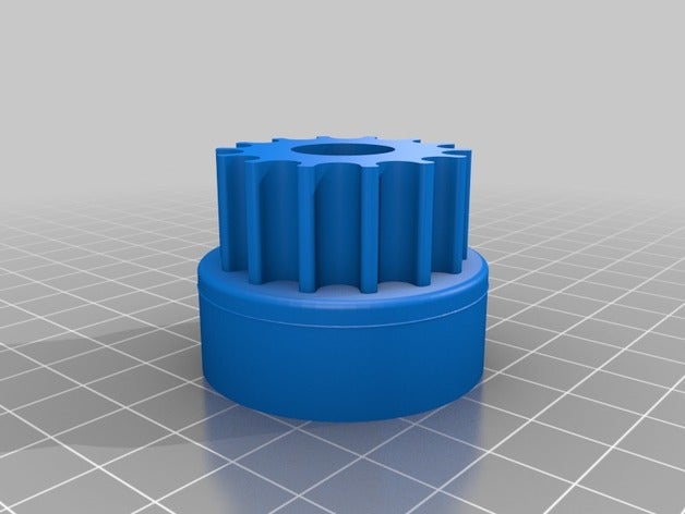 14 diente htd 8mm partes personalizado 3D print model - Mito3D