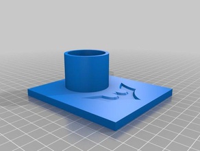 tubo in pvc stand arredamento 3d print model - Mito3D