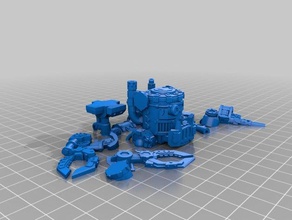killakan alternative split easier printing toys & games 3d print model - Mito3D