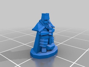 15mm Eisen ZAR Zwerg 3d-drucken d&d dnd dungeons dragons Zwergen Zwerge fighter König Edel pathfinder warlord 3d print model - Mito3D