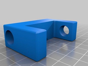 clamp mounting hole tool holders & boxes stand 3d print model - Mito3D