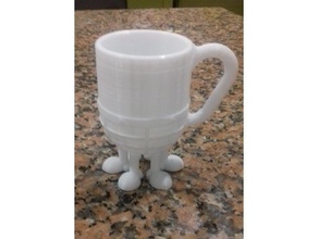 mug six pieds kitchen & dining 3d print model - Mito3D