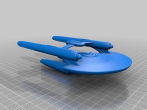 star trek-kelvin-Zeitlinie newton-Klasse Fahrzeuge abrams jj kelvin-Zeitlinie newton trek 3d print model - Mito3D