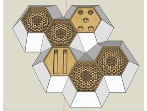 bee hotel bee bees hive honeycomb hotel insect
