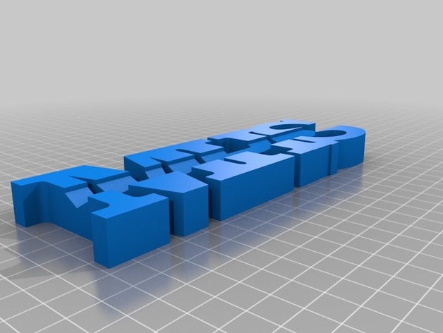 mhs segni e loghi su misura 3D print model - Mito3D