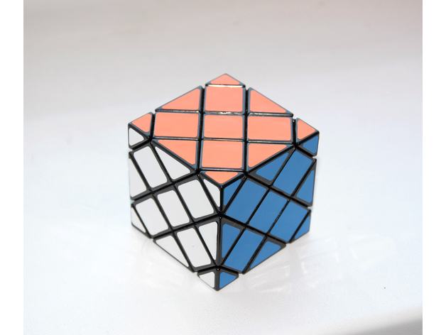 master skewb stickers puzzles rubiks cube twisty puzzle 3D print model - Mito3D