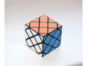 maître skewb autocollants puzzles rubiks cube twisty puzzle 3d print model - Mito3D