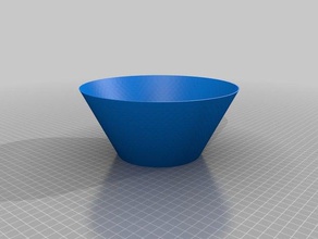 max volume conic bowl containers 3d print model - Mito3D