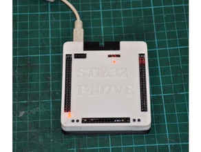 stm32f407ve development board case electronics stm32 3d print model - Mito3D