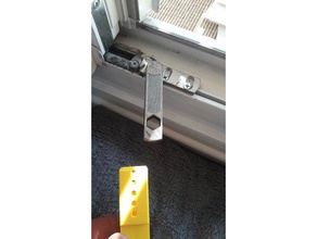 gu door lock extender replacement parts 3d print model - Mito3D