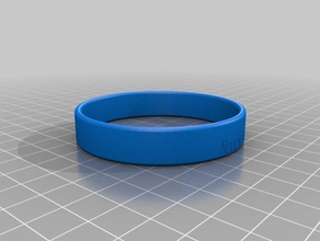 my customized nancy bracelet - bracelets 3d print model - Mito3D